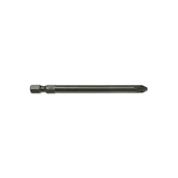 Urrea Urrea Heavy Duty Phillips Power Bit, 3-1/2L X 3/16, #1 Tip, 1/4 Hexagon Drive 12031X - main